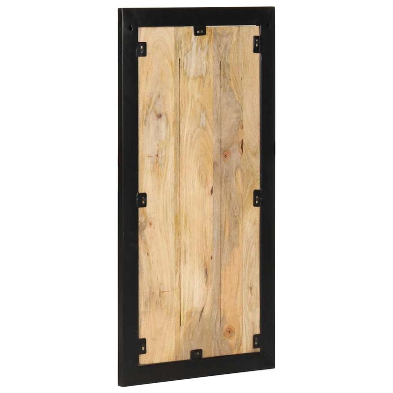 Casa si Gradina - Mobilier - Organizare si depozitare - Cuiere - Cuier pentru haine, 40x2x80 cm, lemn masiv de mango brut - Infinity.ro