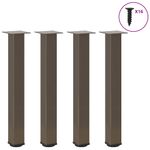Casa si Gradina - Mobilier - Feronerie si accesorii mobila - Picioare masuta de cafea 4 buc Otel natural 72-74 cm Otel, mărime 72-74 cm (80 mm) - Infinity.ro