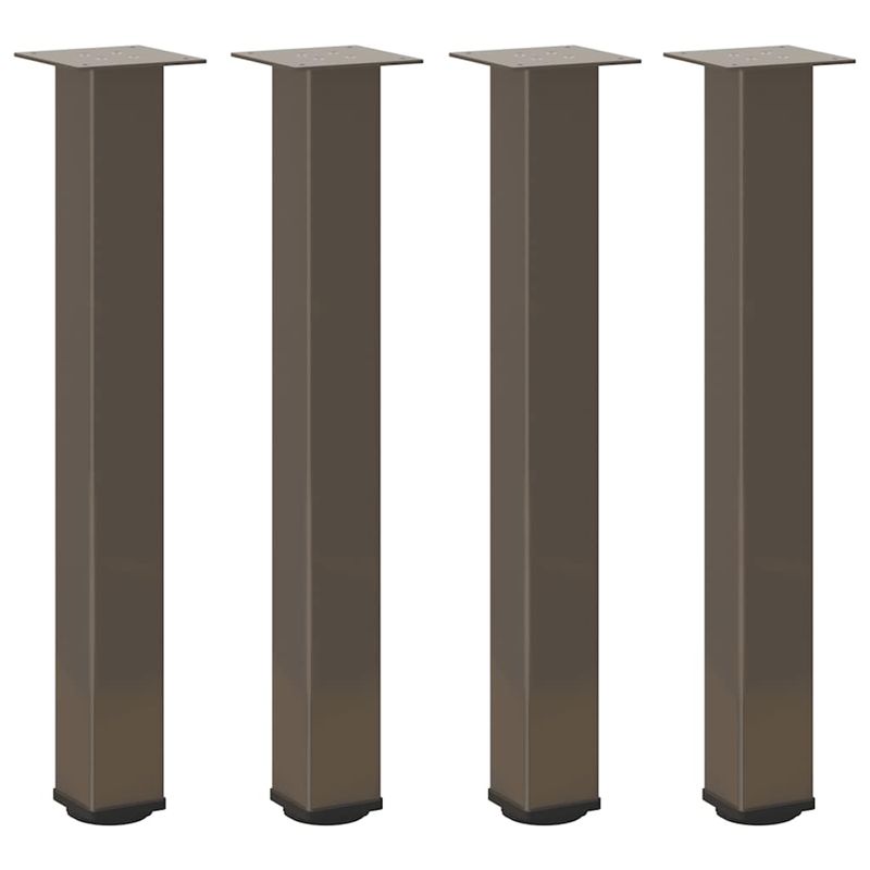 Casa si Gradina - Mobilier - Feronerie si accesorii mobila - Picioare masuta de cafea 4 buc Otel natural 72-74 cm Otel, mărime 72-74 cm (80 mm) - Infinity.ro