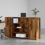 Casa si Gradina - Mobilier - Mese si birouri - Birouri - Birou de receptie Lemn vechi 180x50x103,5 cm Lemn prelucrat - Infinity.ro