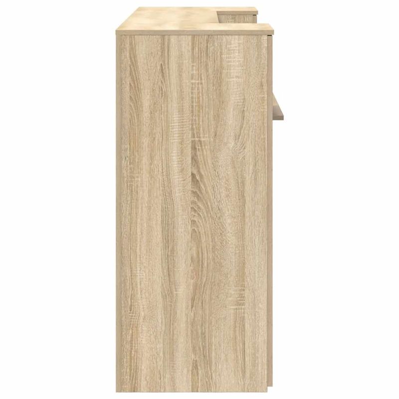 Casa si Gradina - Mobilier - Mese si birouri - Birouri - Birou de receptie Stejar Sonoma 180x50x103,5 cm Lemn prelucrat - Infinity.ro