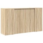Casa si Gradina - Mobilier - Mese si birouri - Birouri - Birou de receptie Stejar Sonoma 180x50x103,5 cm Lemn prelucrat - Infinity.ro