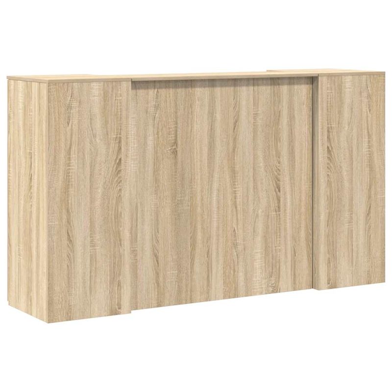 Casa si Gradina - Mobilier - Mese si birouri - Birouri - Birou de receptie Stejar Sonoma 180x50x103,5 cm Lemn prelucrat - Infinity.ro
