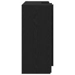 Casa si Gradina - Mobilier - Mese si birouri - Birouri - Birou de receptie Stejar negru 155x50x103,5 cm Lemn prelucrat - Infinity.ro