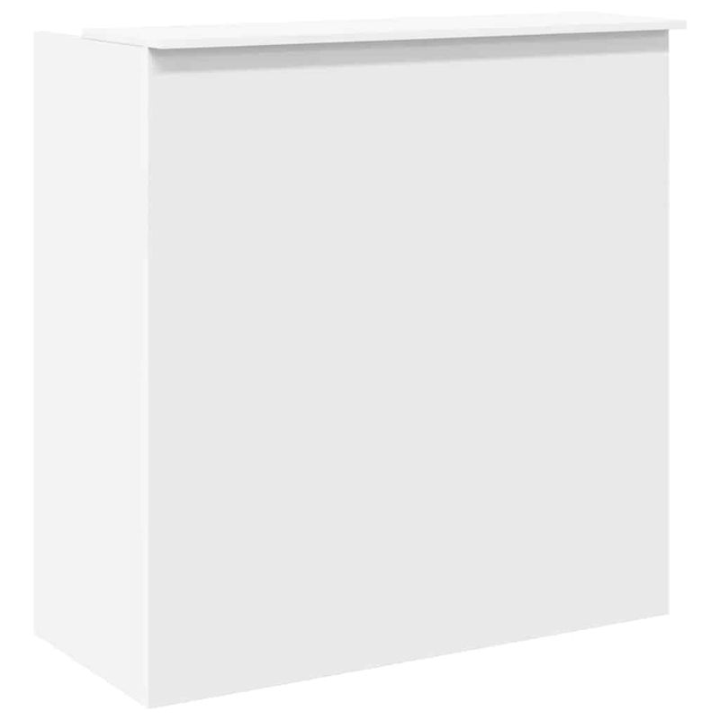 Casa si Gradina - Mobilier - Mese si birouri - Birouri - Birou de receptie alb 100x50x103,5 cm din lemn prelucrat - Infinity.ro