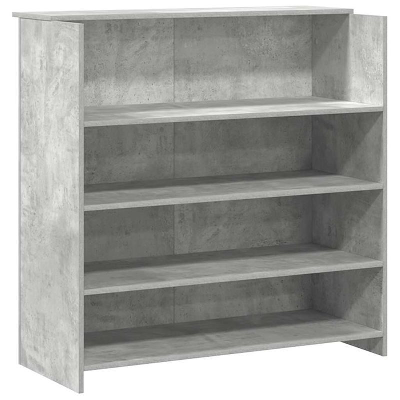 Casa si Gradina - Mobilier - Mese si birouri - Birouri - Birou de receptie Gri beton 200x50x103,5 cm Lemn prelucrat - Infinity.ro