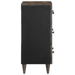 Casa si Gradina - Mobilier - Dulapuri si sifoniere - Dulapuri - Bufeta gri deschis 60x33,5x75 cm lemn masiv de mango - Infinity.ro