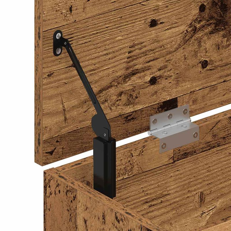 Casa si Gradina - Mobilier - Organizare si depozitare - Organizator incaltaminte - Bancheta de pantofi, lemn vechi, 102x30,5x45 cm, lemn prelucrat - Infinity.ro