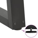 Casa si Gradina - Mobilier - Feronerie si accesorii mobila - Picioare pentru masa in forma de V 2 buc Antracit Otel - Infinity.ro