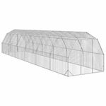 Petshop - Accesorii petshop - Culcusuri si custi - Custi interior si exterior - Pui de gaina 2,5x12x2,25 m Otel galvanizat - Infinity.ro