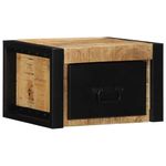 Casa si Gradina - Mobilier - Comode si corpuri - Noptiere - Noptiere 2 buc 40x35x25 cm lemn masiv de mango - Infinity.ro