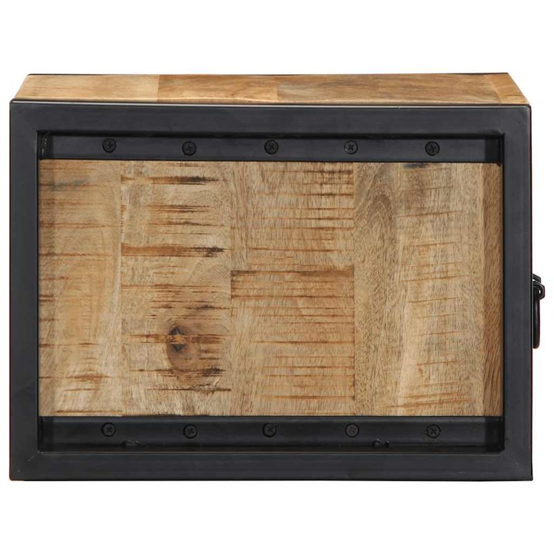 Casa si Gradina - Mobilier - Comode si corpuri - Noptiere - Noptiere 2 buc 40x35x25 cm lemn masiv de mango - Infinity.ro
