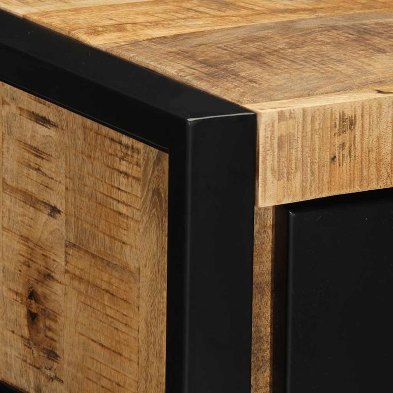 Casa si Gradina - Mobilier - Comode si corpuri - Noptiere - Noptiere 2 buc 40x35x25 cm lemn masiv de mango - Infinity.ro