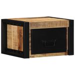 Casa si Gradina - Mobilier - Comode si corpuri - Noptiere - Noptiere 2 buc 40x35x25 cm lemn masiv de mango - Infinity.ro