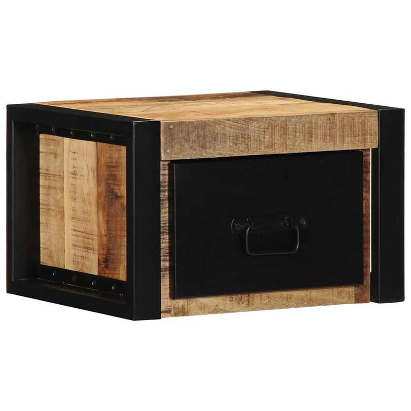 Casa si Gradina - Mobilier - Comode si corpuri - Noptiere - Noptiere 2 buc 40x35x25 cm lemn masiv de mango - Infinity.ro