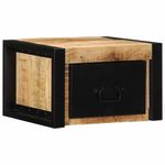 Casa si Gradina - Mobilier - Comode si corpuri - Noptiere - Noptiere 2 buc 40x35x25 cm lemn masiv de mango - Infinity.ro