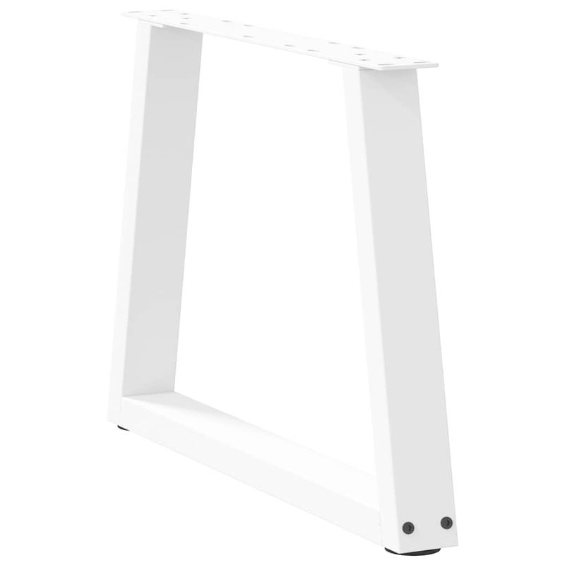 Casa si Gradina - Mobilier - Feronerie si accesorii mobila - Picioare pentru masa in forma de V 2 buc alb otel - Infinity.ro