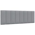 Casa si Gradina - Mobilier - Paturi si accesorii - Paturi - Pat cu saltea, gri deschis, 140x200 cm, material textil - Infinity.ro