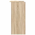 Casa si Gradina - Mobilier - Mese si birouri - Birouri - Birou de receptie Stejar Sonoma 100x50x103,5 cm Lemn prelucrat - Infinity.ro