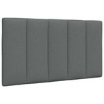 Casa si Gradina - Mobilier - Paturi si accesorii - Paturi - Cadru de pat fara saltea, gri inchis, 90x200 cm, textil - Infinity.ro