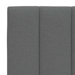 Casa si Gradina - Mobilier - Paturi si accesorii - Paturi - Cadru de pat fara saltea, gri inchis, 90x200 cm, textil - Infinity.ro