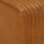 Casa si Gradina - Mobilier - Canapele si coltare - Banchete - Banca Bok maro, 107 cm, piele naturala capra / lemn masiv mango - Infinity.ro