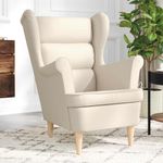 Casa si Gradina - Mobilier - Scaune si fotolii - Fotolii - Fotoliu, alb, 74x84x100 cm, panza textil - Infinity.ro