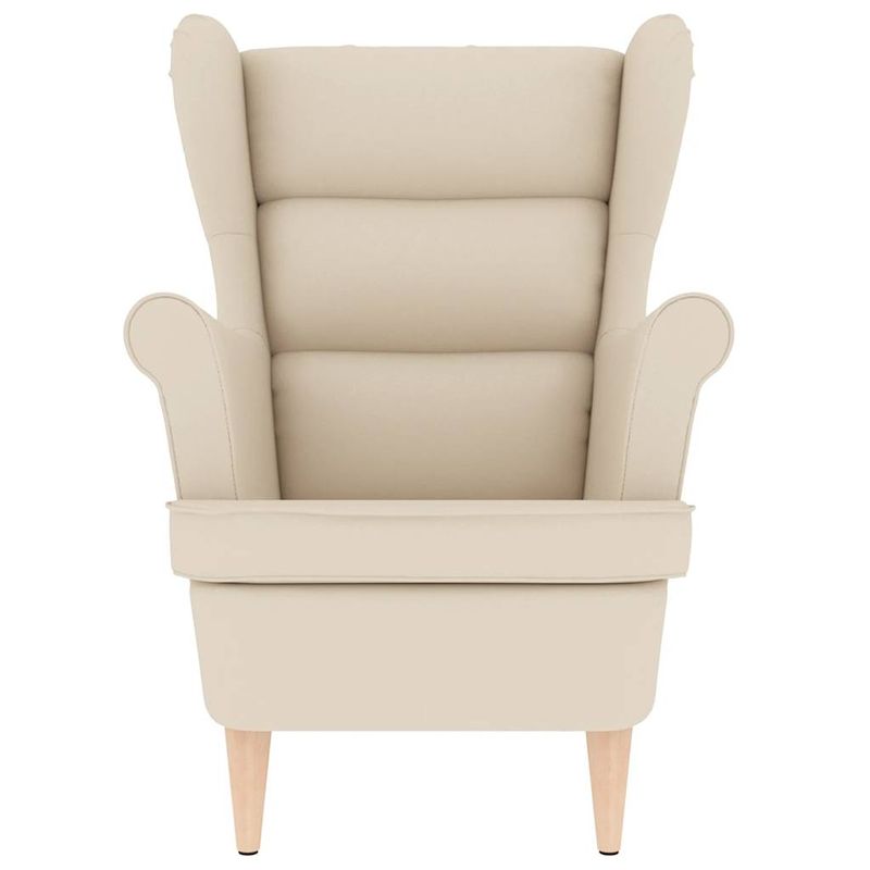 Casa si Gradina - Mobilier - Scaune si fotolii - Fotolii - Fotoliu, alb, 74x84x100 cm, panza textil - Infinity.ro