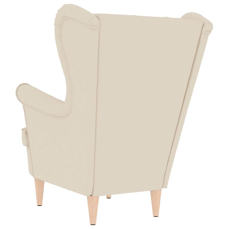 Casa si Gradina - Mobilier - Scaune si fotolii - Fotolii - Fotoliu, alb, 74x84x100 cm, panza textil - Infinity.ro