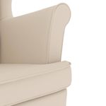Casa si Gradina - Mobilier - Scaune si fotolii - Fotolii - Fotoliu, alb, 74x84x100 cm, panza textil - Infinity.ro