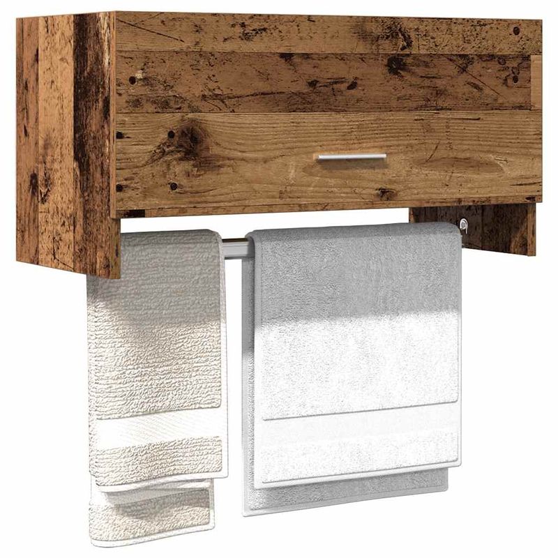 Casa si Gradina - Mobilier - Dulapuri si sifoniere - Sifoniere - Sifonier, lemn vechi, 70x32,5x35 cm, PAL - Infinity.ro