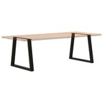 Casa si Gradina - Mobilier - Feronerie si accesorii mobila - Picioare pentru masa in forma de V 2 buc Negru Otel - Infinity.ro