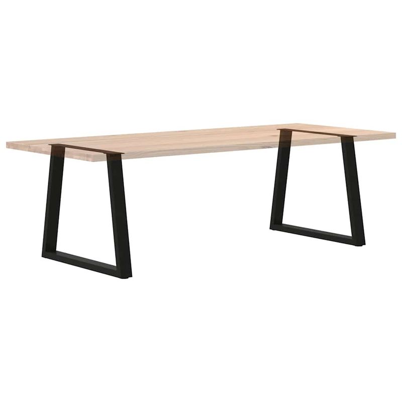 Casa si Gradina - Mobilier - Feronerie si accesorii mobila - Picioare pentru masa in forma de V 2 buc Negru Otel - Infinity.ro