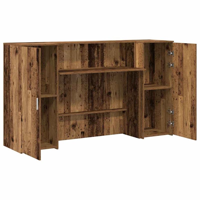 Casa si Gradina - Mobilier - Mese si birouri - Birouri - Birou de receptie Lemn vechi 180x50x103,5 cm Lemn prelucrat - Infinity.ro