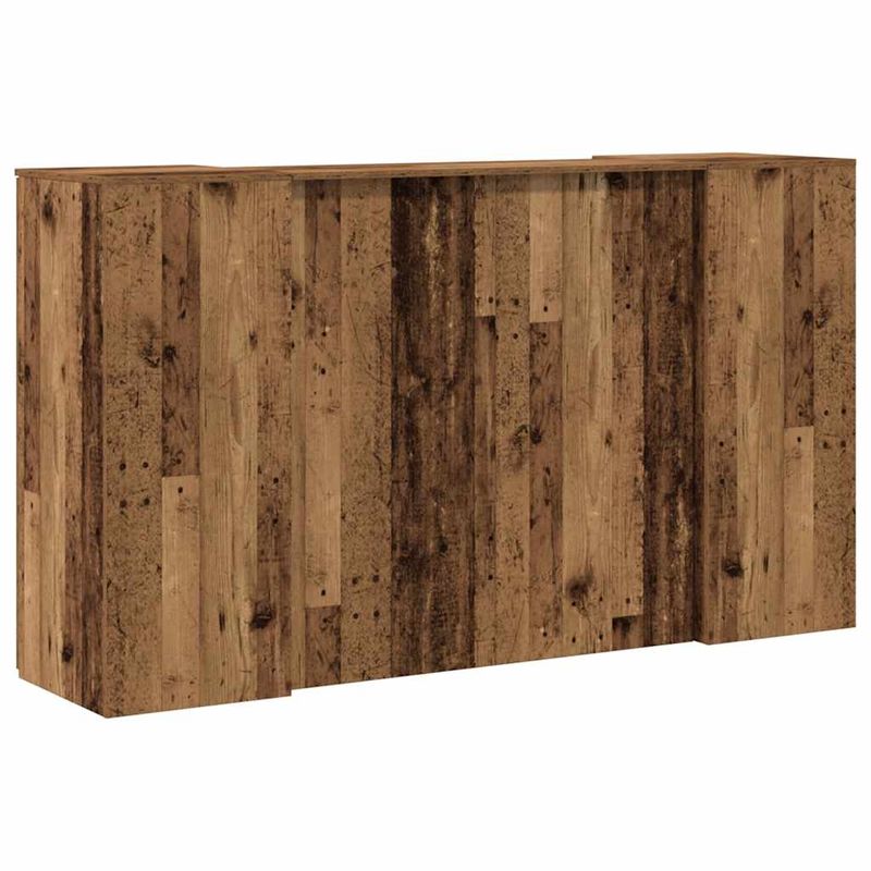 Casa si Gradina - Mobilier - Mese si birouri - Birouri - Birou de receptie Lemn vechi 180x50x103,5 cm Lemn prelucrat - Infinity.ro