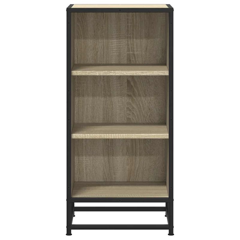 Casa si Gradina - Mobilier - Comode si corpuri - Comode - Dulap, stejar sonoma, 35,5x35x76 cm, lemn prelucrat si metal - Infinity.ro