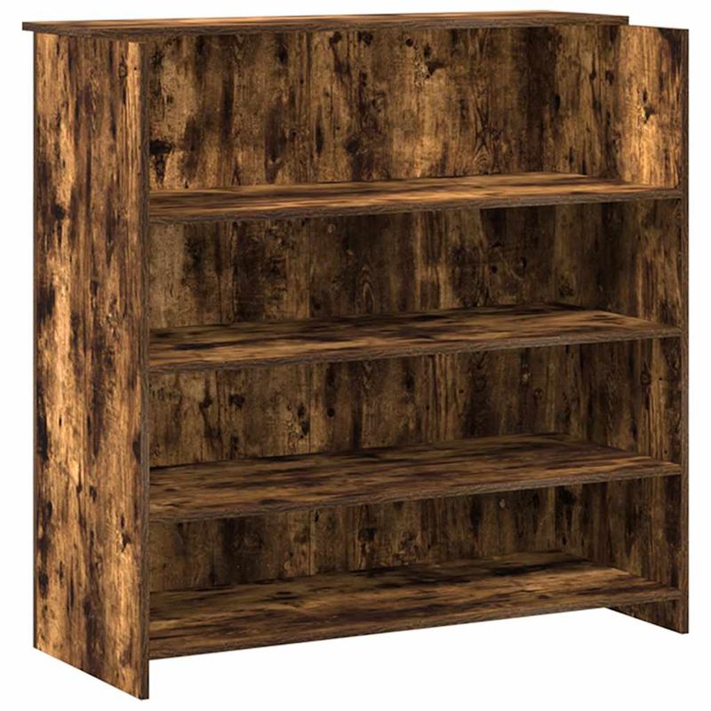 Casa si Gradina - Mobilier - Mese si birouri - Birouri - Birou de receptie stejar afumat 200x50x103,5 cm lemn prelucrat - Infinity.ro