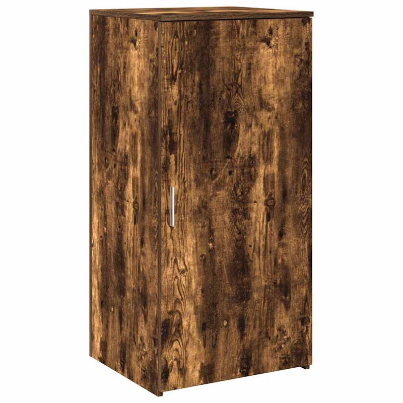 Casa si Gradina - Mobilier - Mese si birouri - Birouri - Birou de receptie stejar afumat 200x50x103,5 cm lemn prelucrat - Infinity.ro