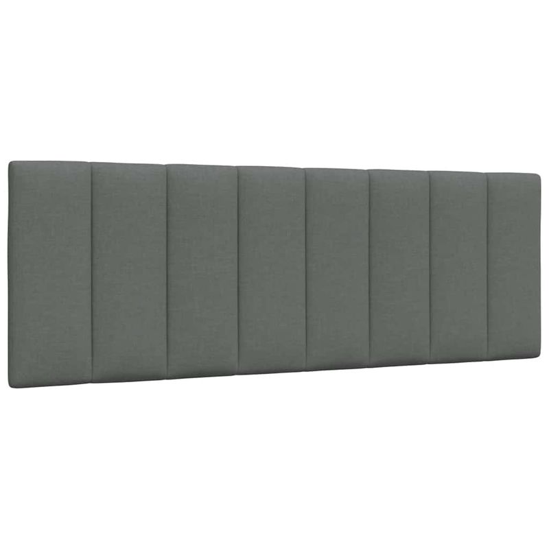 Casa si Gradina - Mobilier - Paturi si accesorii - Paturi - Pat cu saltea, gri inchis, 120x200 cm, textil - Infinity.ro