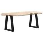 Casa si Gradina - Mobilier - Feronerie si accesorii mobila - Picioare pentru masa in forma de V 2 buc Negru Otel - Infinity.ro