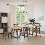 Casa si Gradina - Mobilier - Feronerie si accesorii mobila - Picioare pentru masa in forma de V 3 buc Antracit Otel - Infinity.ro