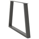 Casa si Gradina - Mobilier - Feronerie si accesorii mobila - Picioare pentru masa in forma de V 3 buc Antracit Otel - Infinity.ro