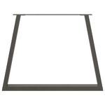 Casa si Gradina - Mobilier - Feronerie si accesorii mobila - Picioare pentru masa in forma de V 3 buc Antracit Otel - Infinity.ro