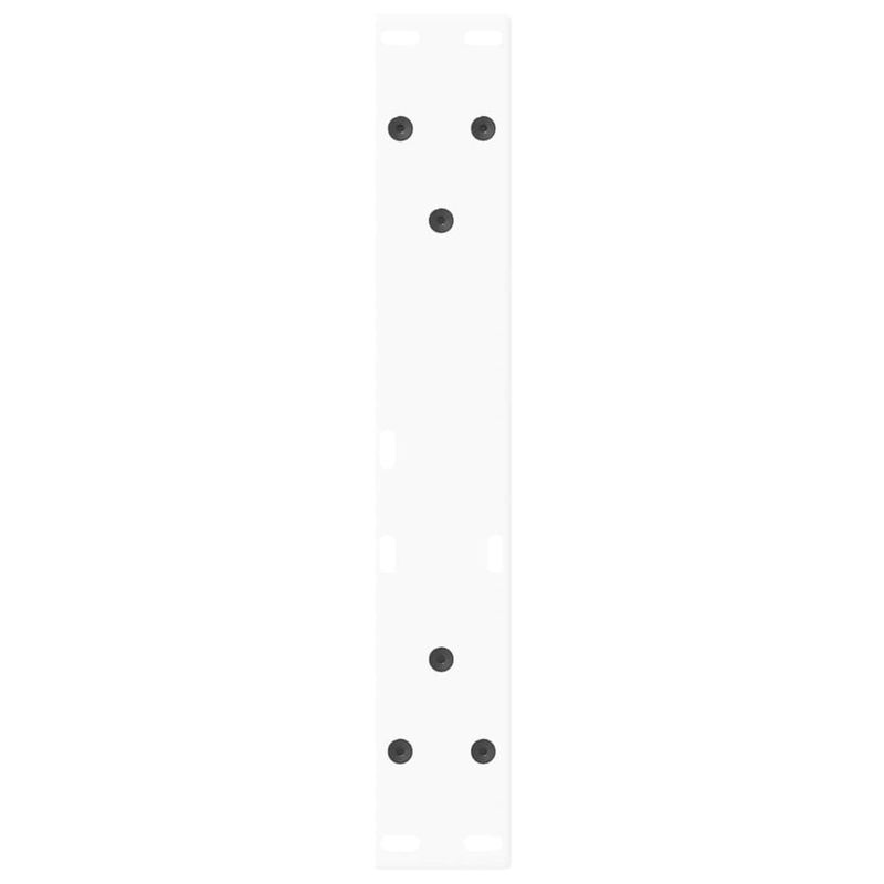Casa si Gradina - Mobilier - Feronerie si accesorii mobila - Picioare pentru masa in forma de V 2 buc alb otel - Infinity.ro