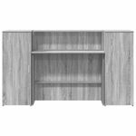 Casa si Gradina - Mobilier - Mese si birouri - Birouri - Birou de receptie Gri Sonoma 180x50x103,5 cm Lemn prelucrat - Infinity.ro