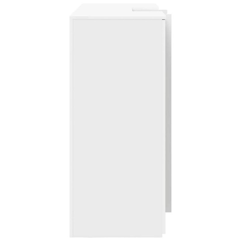 Casa si Gradina - Mobilier - Mese si birouri - Birouri - Birou de receptie alb 155x50x103,5 cm din lemn prelucrat - Infinity.ro