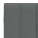 Casa si Gradina - Mobilier - Paturi si accesorii - Paturi - Cadru de pat fara saltea, gri inchis, 120x200 cm, textil - Infinity.ro