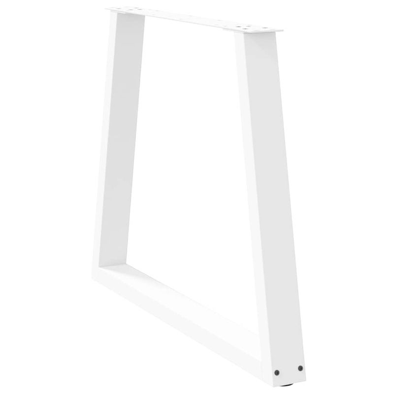 Casa si Gradina - Mobilier - Feronerie si accesorii mobila - Picioare pentru masa in forma de V 3 buc alb otel - Infinity.ro