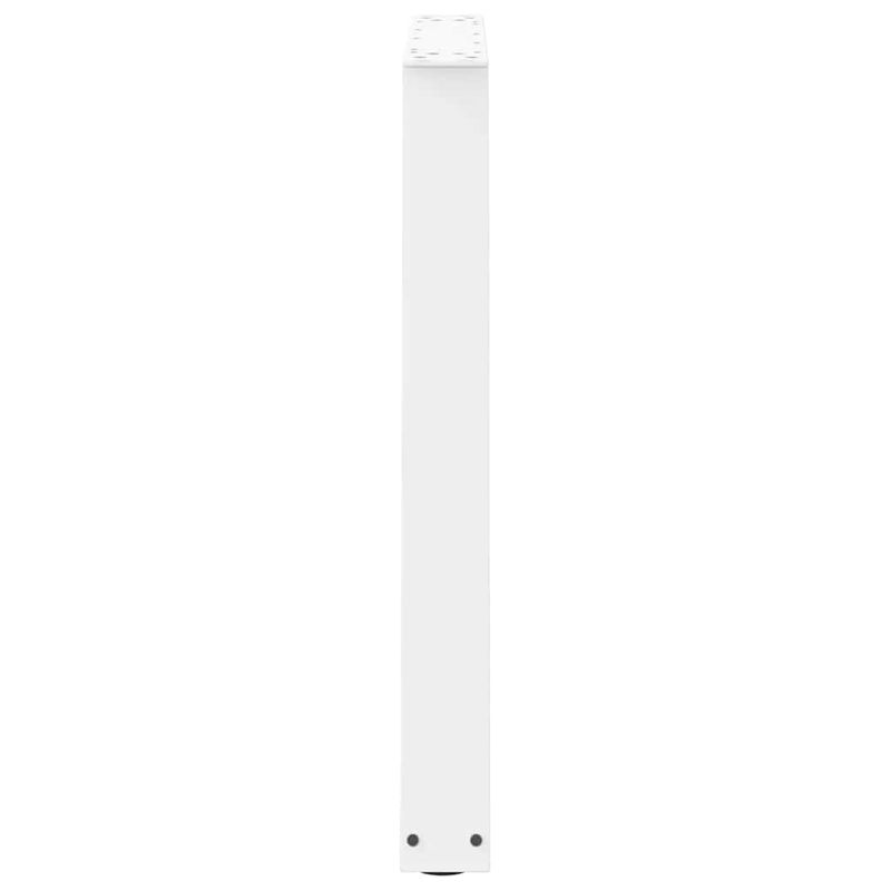 Casa si Gradina - Mobilier - Feronerie si accesorii mobila - Picioare pentru masa in forma de V 3 buc alb otel - Infinity.ro