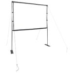TV, Audio-Video si Foto - Videoproiectoare si accesorii - Ecrane proiectie - Ecran de proiectie cu suporturi 84 inch 4:3 - Infinity.ro